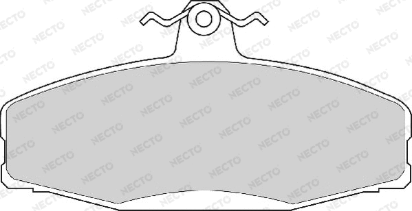 Brake Pad Set, disc brake (FD6386A)