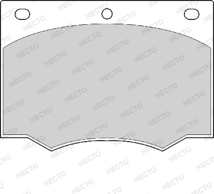 Brake Pad Set, disc brake (FD287A)