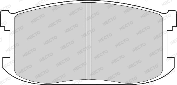 Brake Pad Set, disc brake (FD6194A)