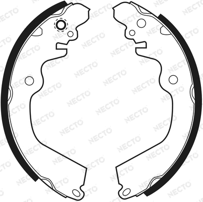 Brake Shoe Set (N1548)