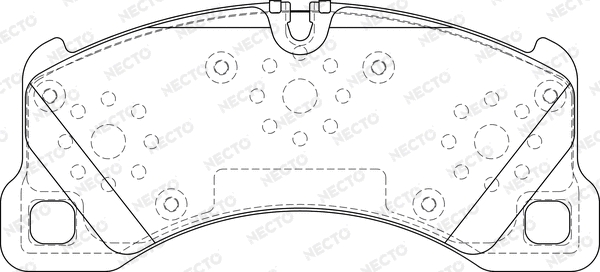 Brake Pad Set, disc brake (FD7351A)