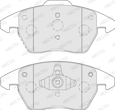 Brake Pad Set, disc brake (FD7788A)