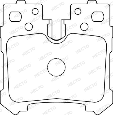Brake Pad Set, disc brake (FD7415A)