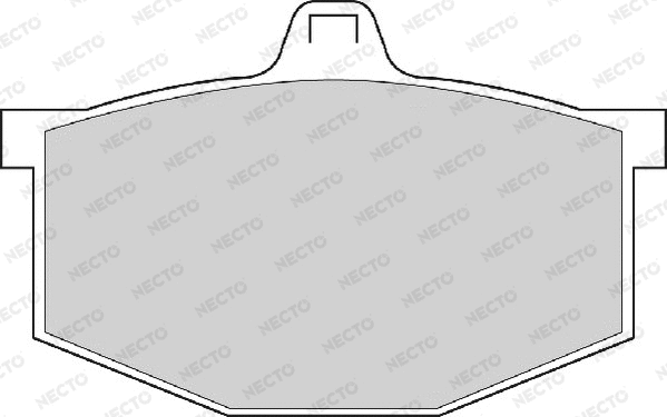Brake Pad Set, disc brake (FD225A)