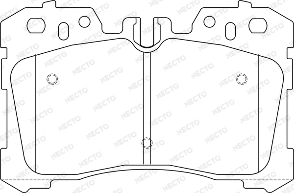 Brake Pad Set, disc brake (FD7464A)