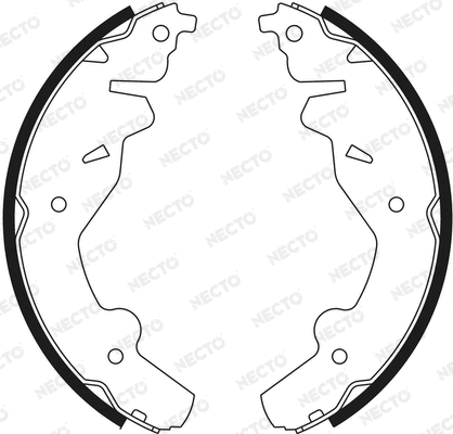 Brake Shoe Set (N1617)