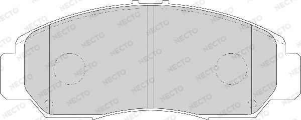 Brake Pad Set, disc brake (FD7126A)