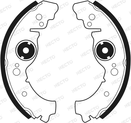 Brake Shoe Set (N1312)