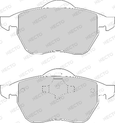 Brake Pad Set, disc brake (FD6632A)