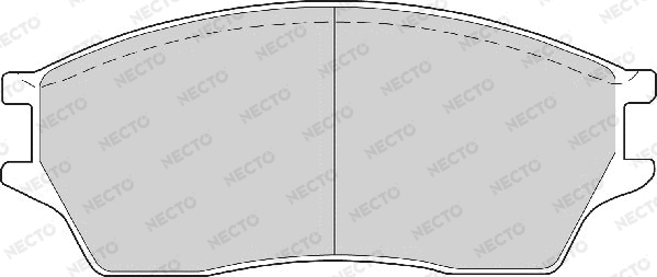 Brake Pad Set, disc brake (FD6351A)