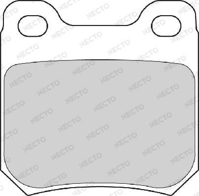 Brake Pad Set, disc brake (FD6274A)