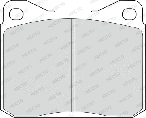 Brake Pad Set, disc brake (FD4141V)