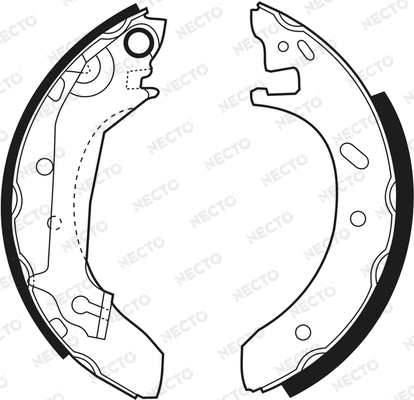Brake Shoe Set (N1489)