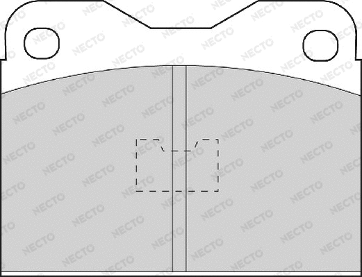 Brake Pad Set, disc brake (FD489A)
