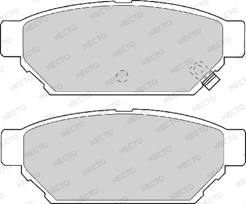 Brake Pad Set, disc brake (FD6827A)