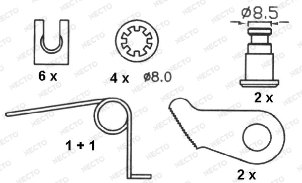 Brake Shoe Set