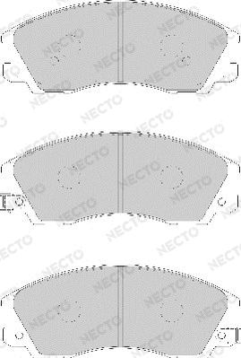 Brake Pad Set, disc brake (FD7127A)