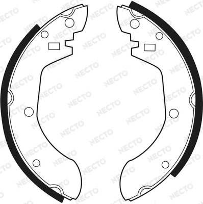 Brake Shoe Set (N1405)