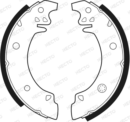 Brake Shoe Set (N1043)