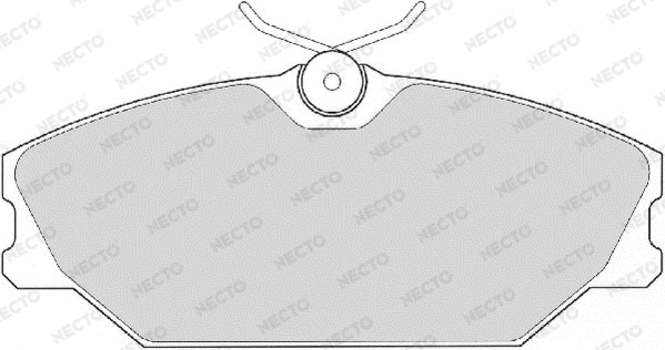 Brake Pad Set, disc brake (FD6899A)