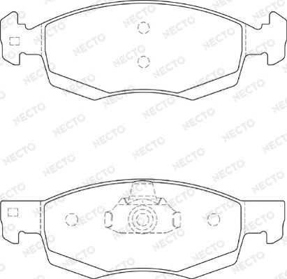 Brake Pad Set, disc brake (FD7327A)