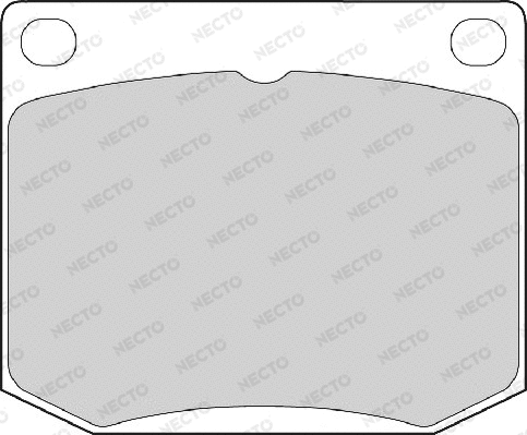 Brake Pad Set, disc brake (FD4027A)
