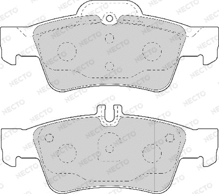 Brake Pad Set, disc brake (FD7019A)