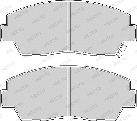 Brake Pad Set, disc brake (FD6456A)