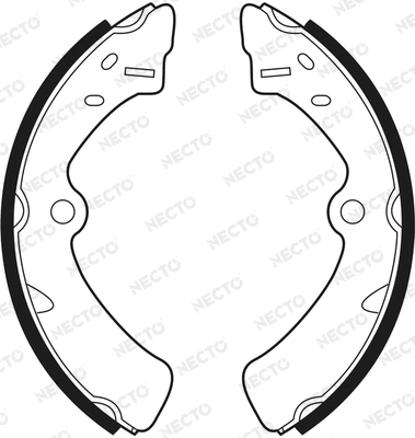 Brake Shoe Set (N1441)