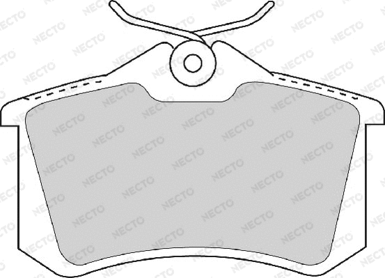 Brake Pad Set, disc brake (FD6720A)