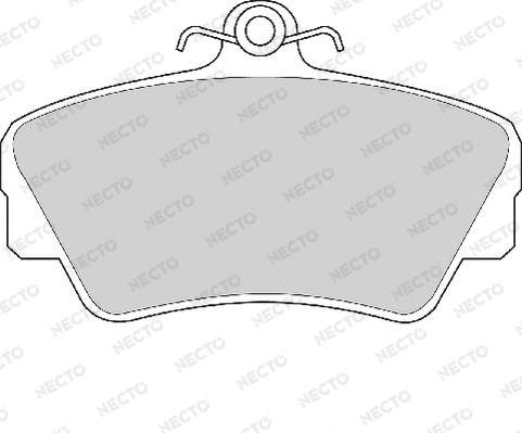 Brake Pad Set, disc brake (FD6479A)