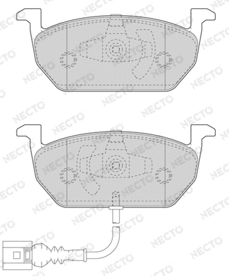 Brake Pad Set, disc brake (FD7602A)
