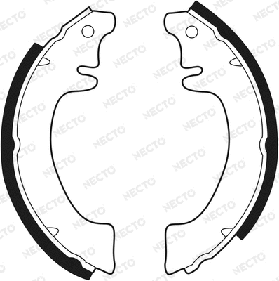 Brake Shoe Set (N1036)