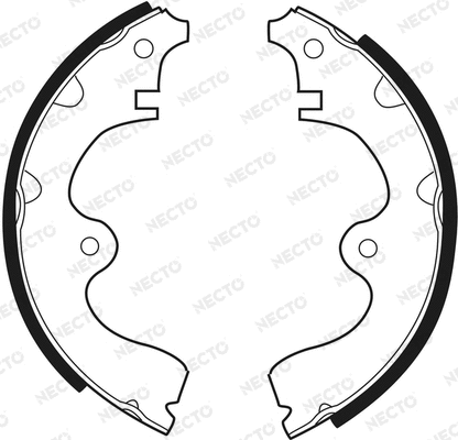 Brake Shoe Set (N1377)