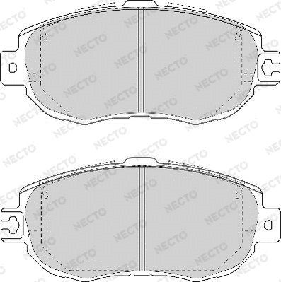Brake Pad Set, disc brake (FD6983A)