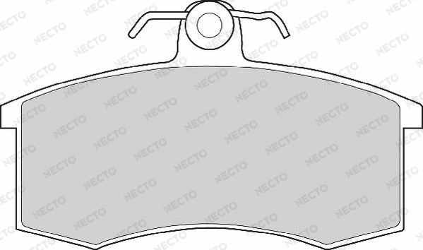 Brake Pad Set, disc brake (FD6216A)