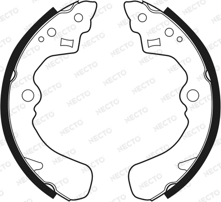 Brake Shoe Set (N1483)
