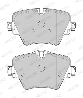 Brake Pad Set, disc brake (FD7632A)