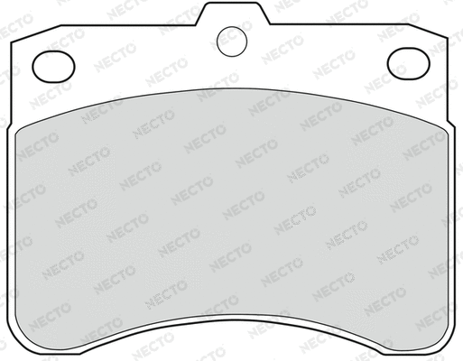 Brake Pad Set, disc brake (FD6355V)