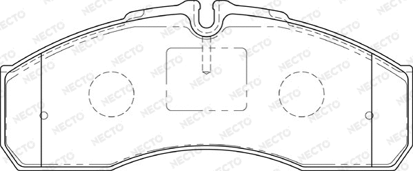 Brake Pad Set, disc brake (FD7191V)