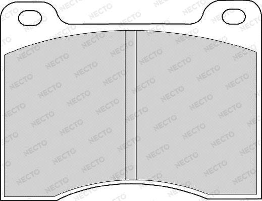 Brake Pad Set, disc brake (FD6629A)