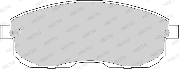 Brake Pad Set, disc brake (FD6568A)