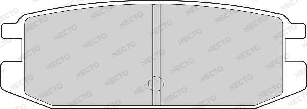 Brake Pad Set, disc brake (FD6744A)