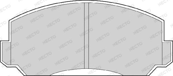 Brake Pad Set, disc brake (FD904A)