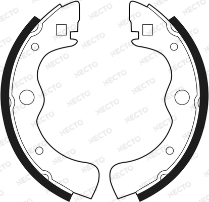 Brake Shoe Set (N1390)