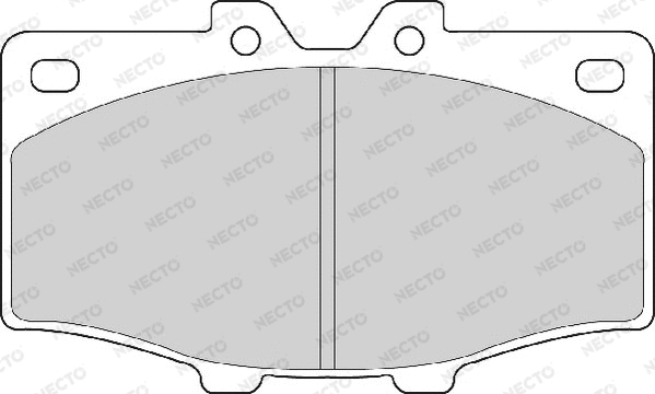 Brake Pad Set, disc brake (FD882A)