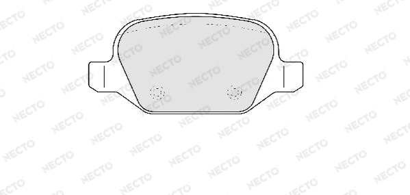 Brake Pad Set, disc brake (FD6811A)