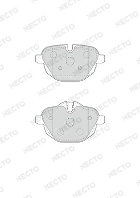Brake Pad Set, disc brake (FD7521A)