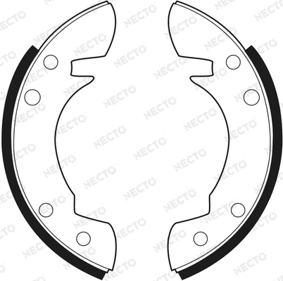 Brake Shoe Set (N1397)