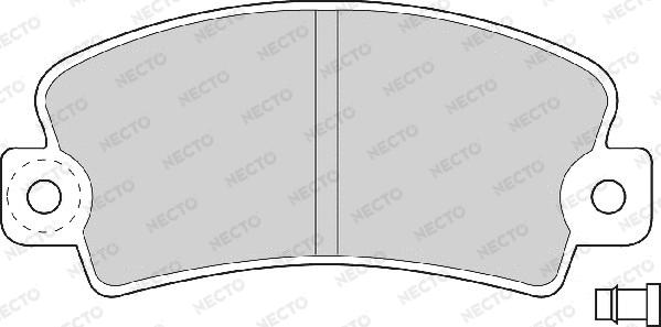 Brake Pad Set, disc brake (FD692A)